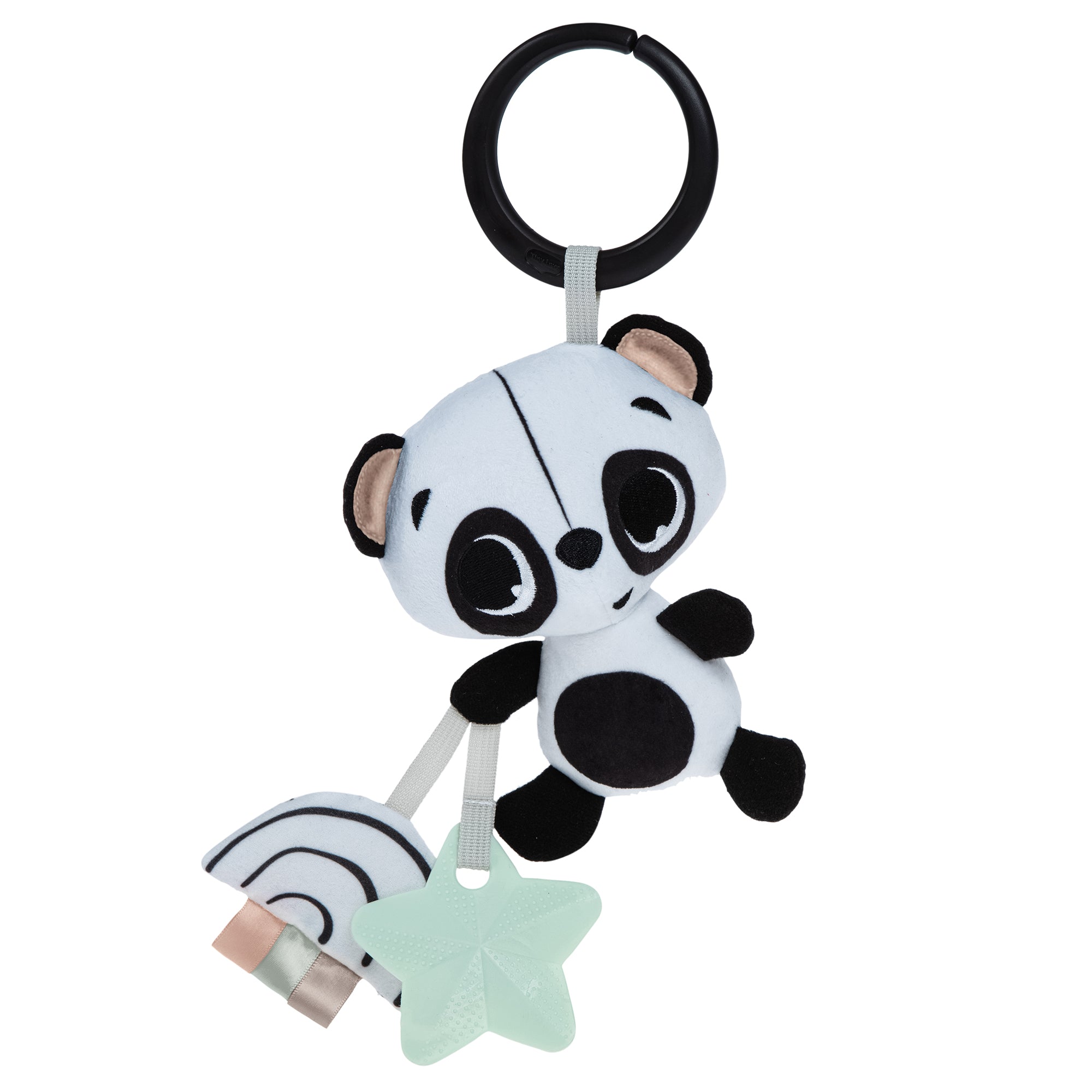 Panda Take Along Rattle Toy