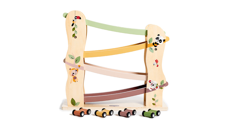 Wooden Car Race Ramp