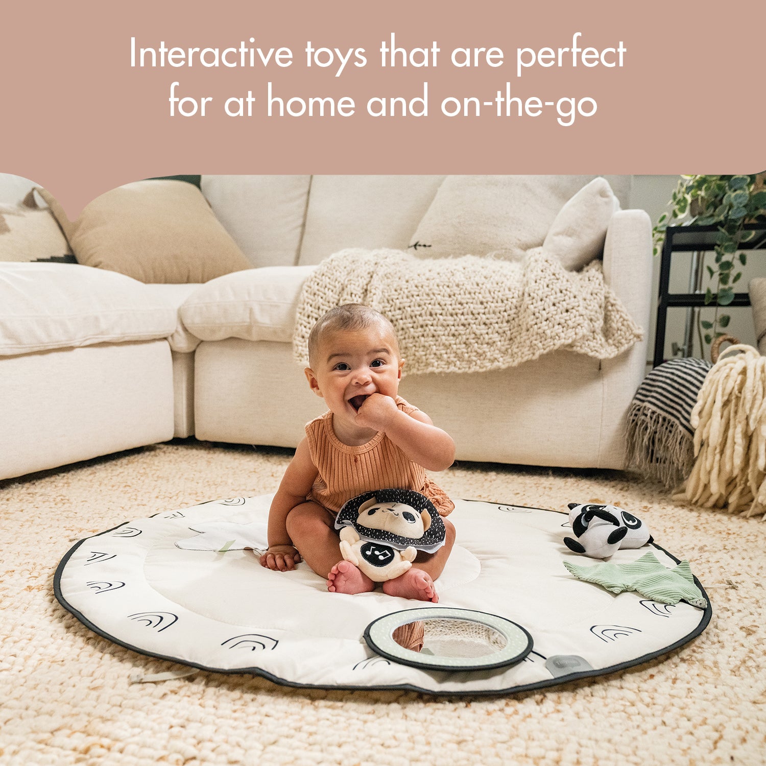 Luxe Developmental Gymini - interactive toys that are perfect for at home and on-the-go