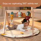 Luxe Developmental Gymini - enjoy our captivating 360° activity mat