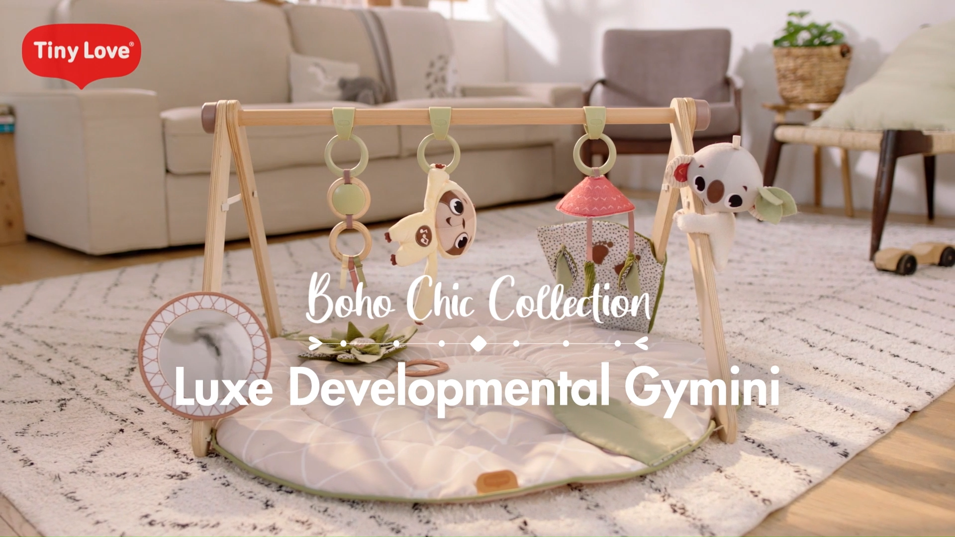 Boho Chic Luxe Developmental Gymini video