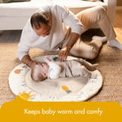 Luxe Developmental Gymini - keeps baby warm and comfy