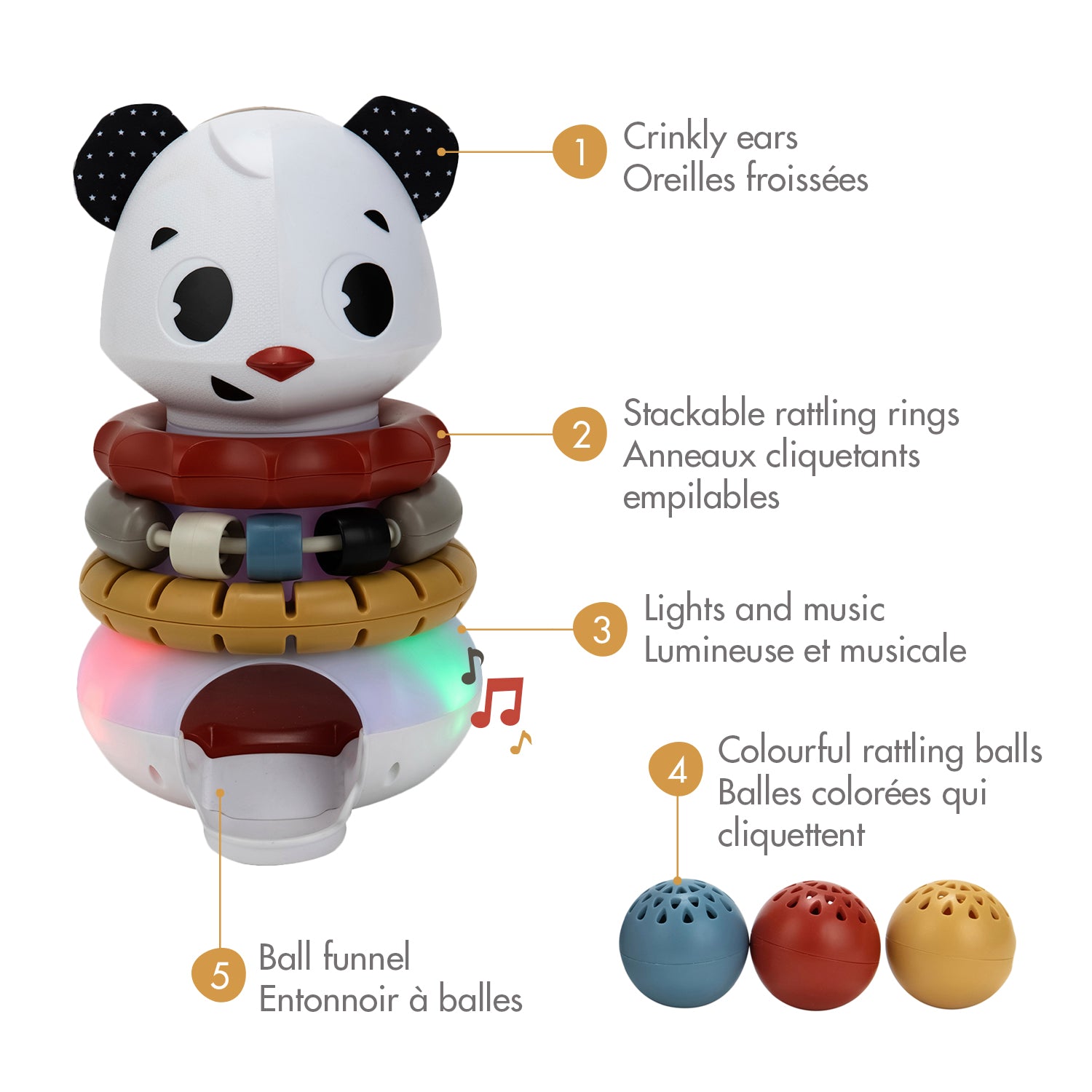 Tiny Rockers 3-in-1 Stacking Toy – Tiny Love