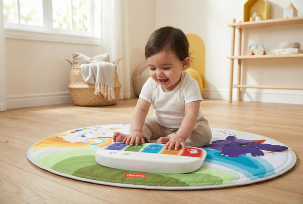 6+ months: ENCOURAGES COGNITIVE DEVELOPMENT