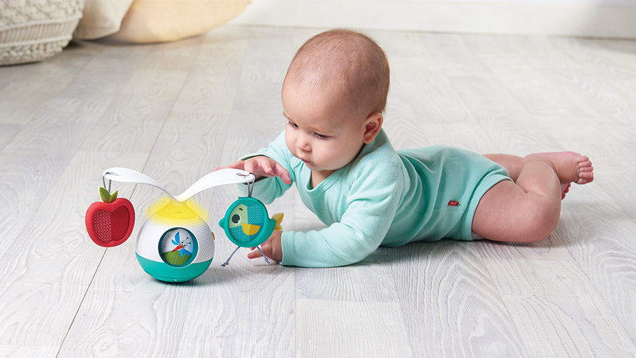 NINEちゃん　SKINBOLIC タイムヒーロー Meadow Days Tummy Time Mobile Entertainer – Tiny Love