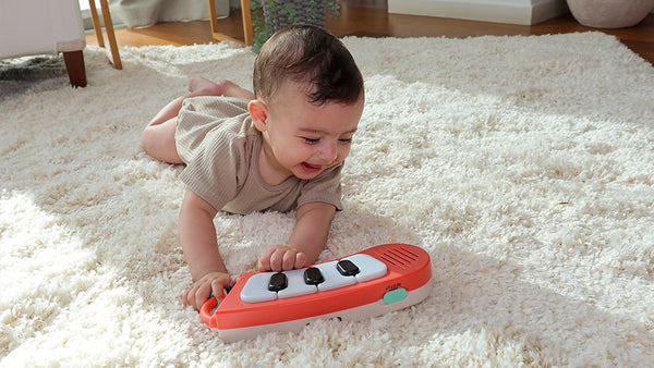 PRACTICING TUMMY TIME