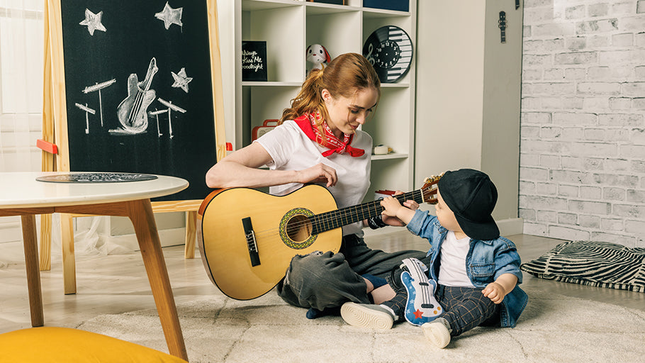 Rockin' at home::