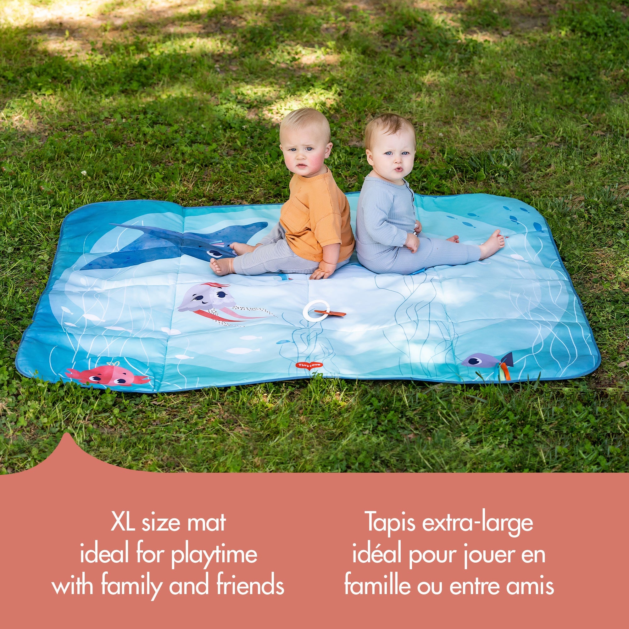 Treasure the Ocean XL Outdoor Picnic Mat – Tiny Love