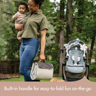 XL Outdoor Picnic Mat - built-in handle for easy-to-fold fun on-the-go