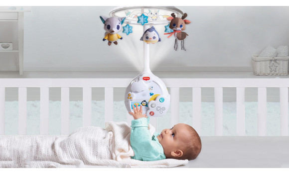baby mobile with projector